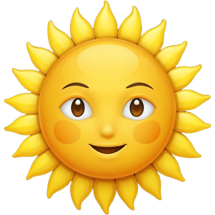 sun emoji