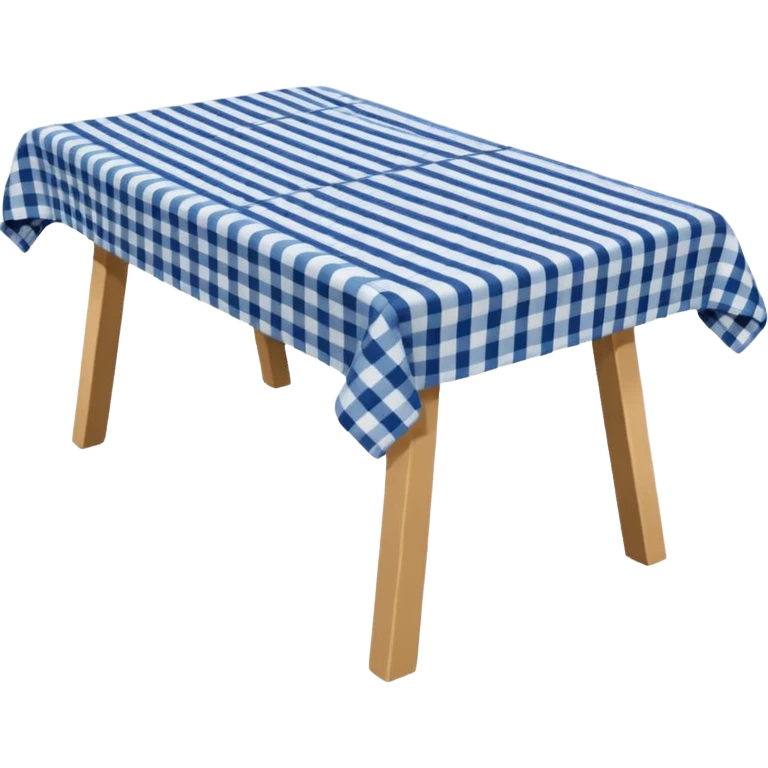 fabric table emoji