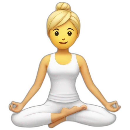 pelota de yoga emoji