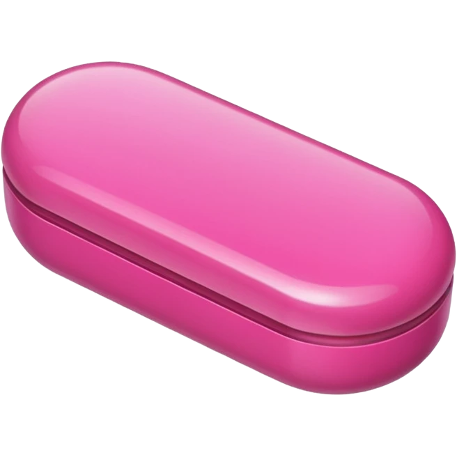 pink medication emoji
