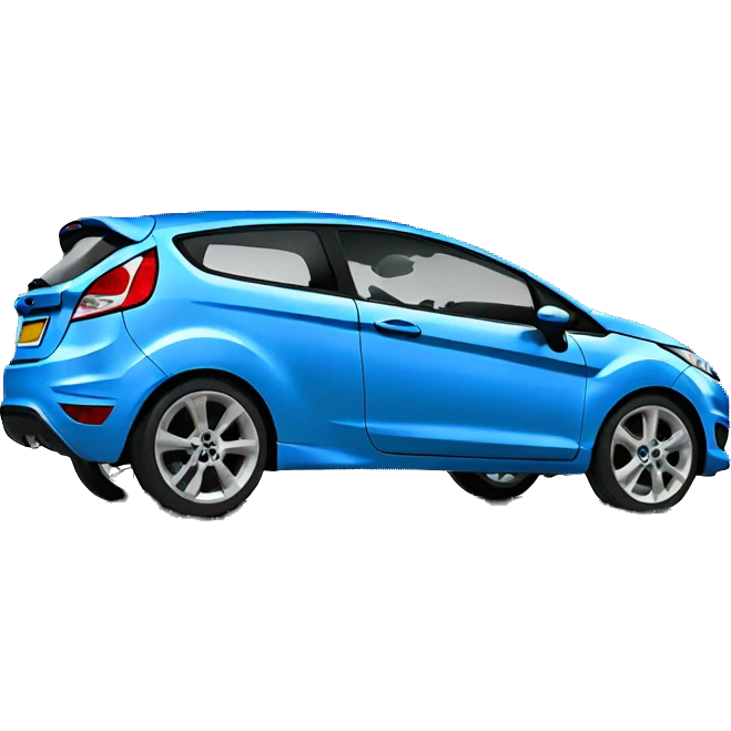 Blue Ford Fiesta to use in GPS emoji