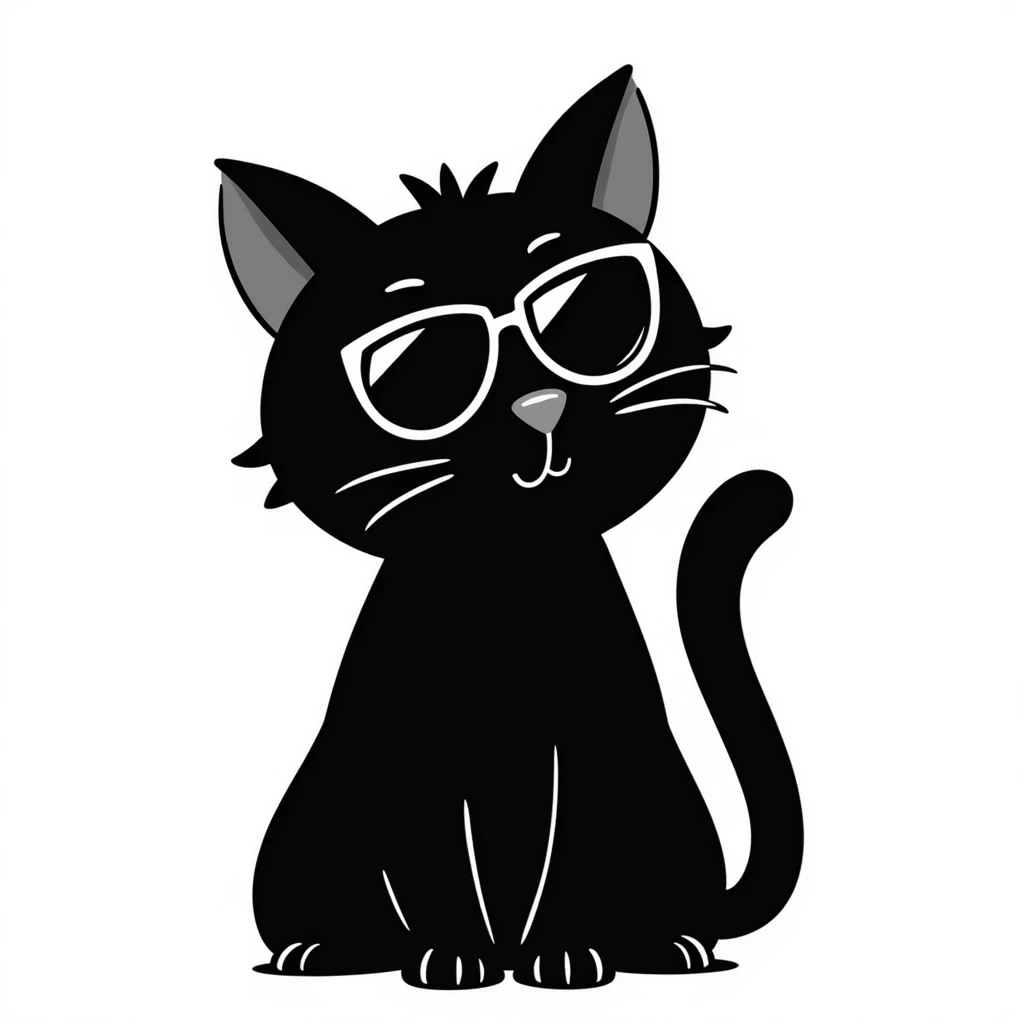 cat wearing sunglasses emoji
