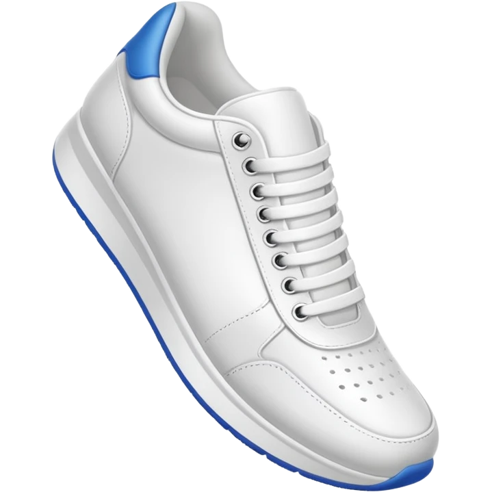 an ios genmoji for white sneakers (NO LOGO) emoji