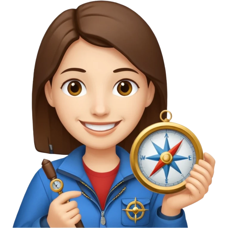 Magalhães with compas emoji
