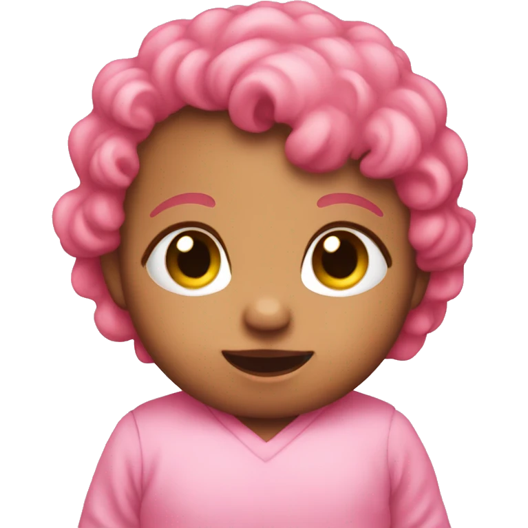 a pink baby heart emoji