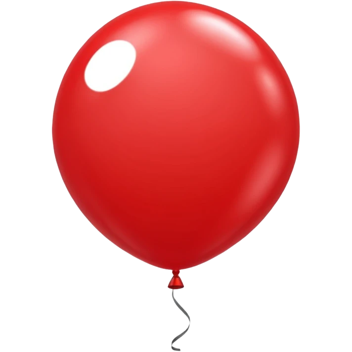 red balloon emoji