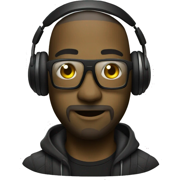 techno olive dj emoji