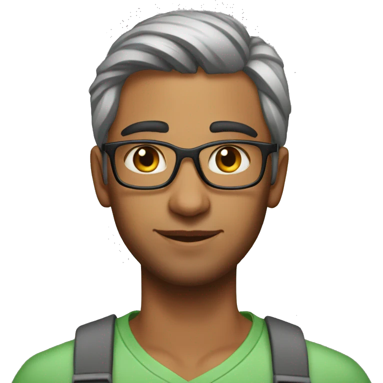 Speech therapist indian in his 20s emoji