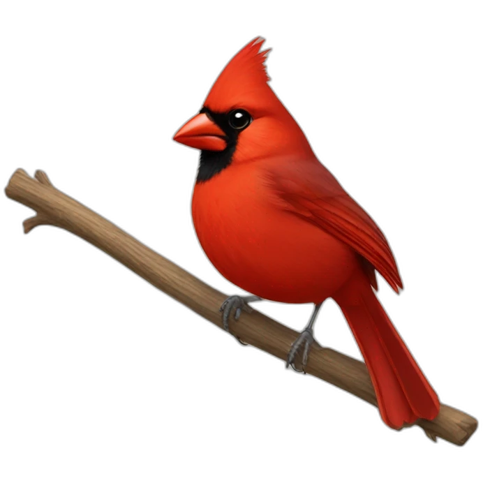 Red Cardinal emoji