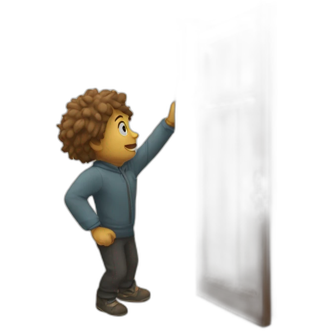 knocking door emoji