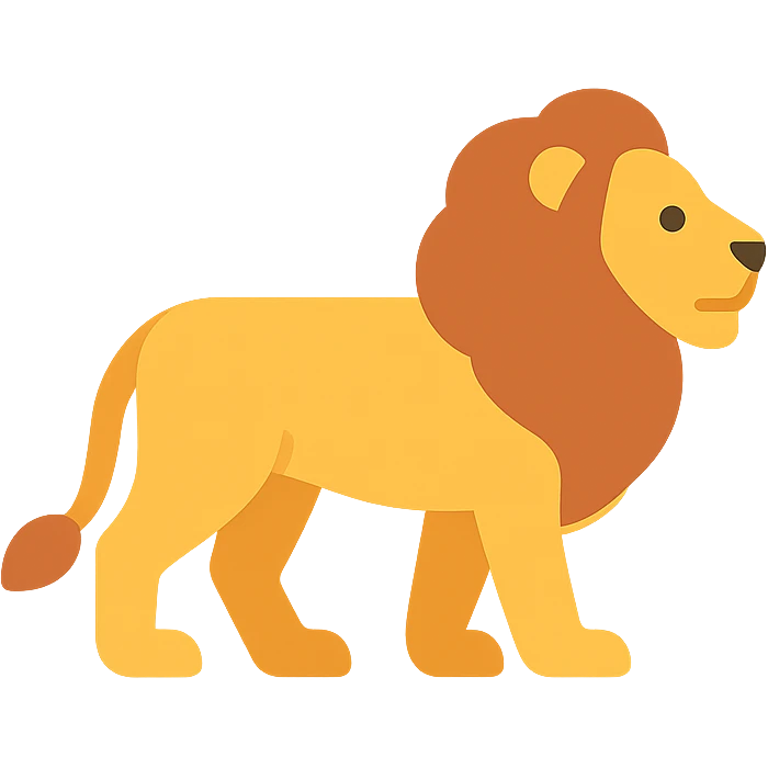Lion emoji