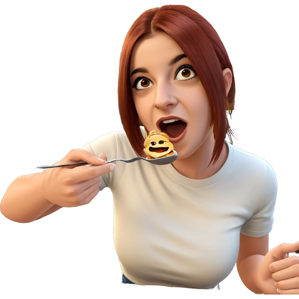 girl dining at restaurant emoji