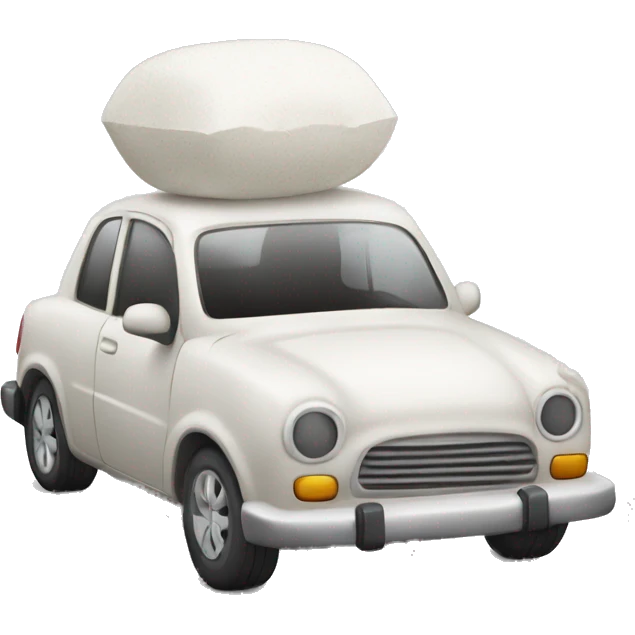 car sealed with plaster emoji