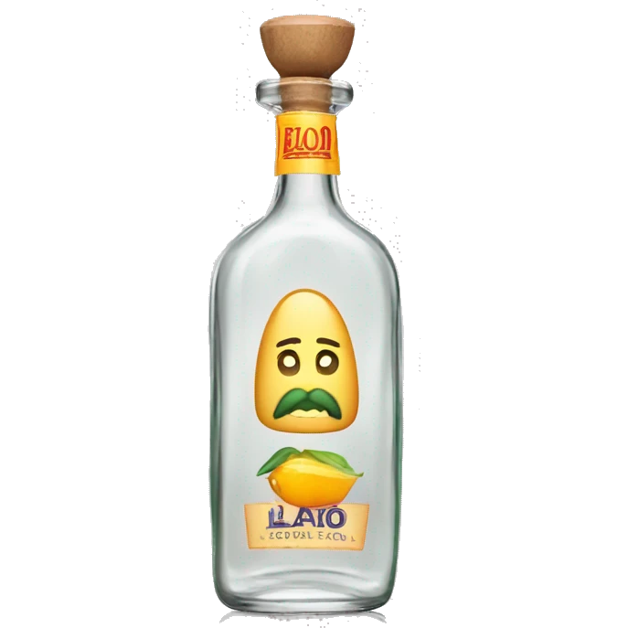 LALO tequila bottle  emoji