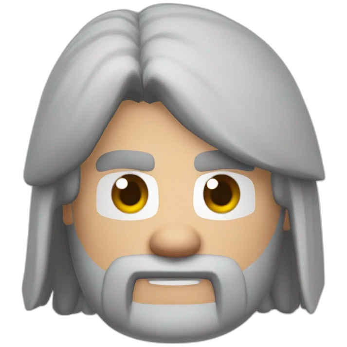 geralt from the witcher in mario kart emoji