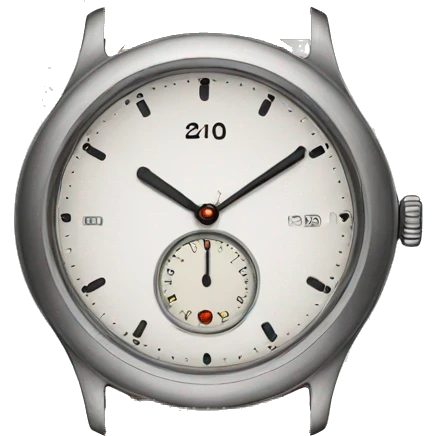 watch on hand emoji