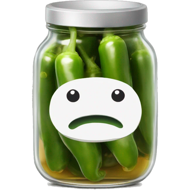 jar of pickled jalapenos emoji