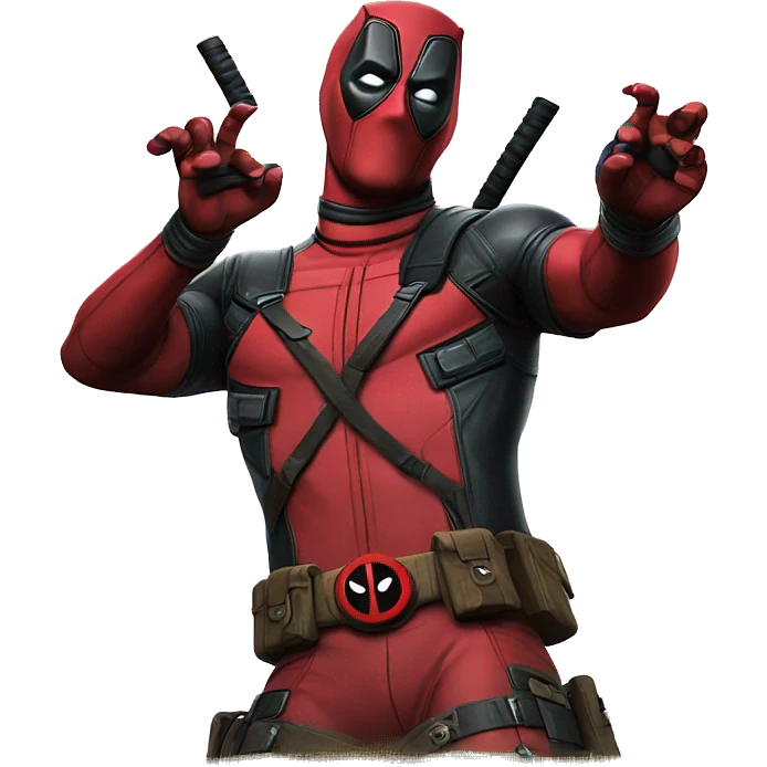 deadpool dancing emoji