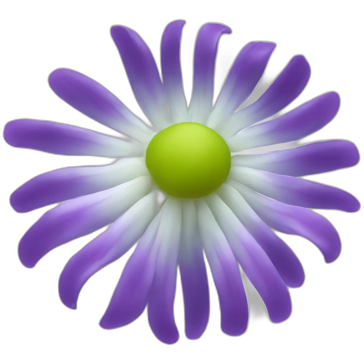 ping sea anemone, side profile view emoji