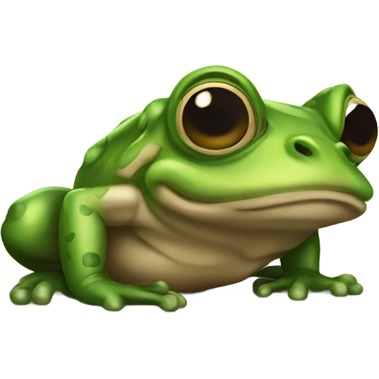 Gladiator frog emoji
