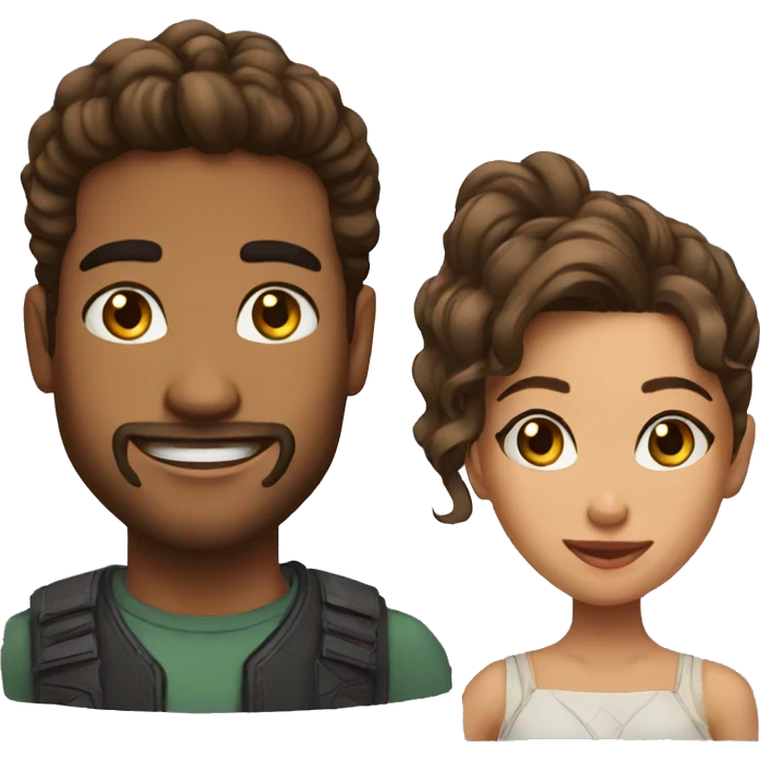 Andre y Brisa emoji