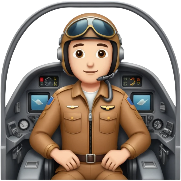 Pilot pooping emoji