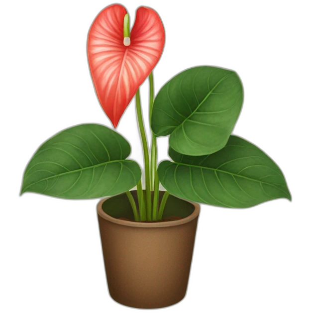 anthurium warocqueanum emoji