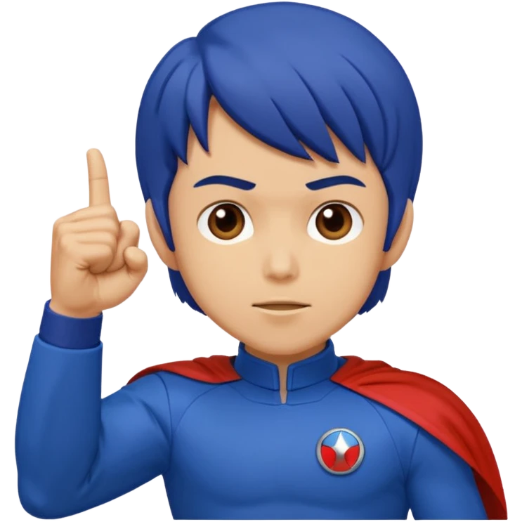 Mark from "Battle of the Planets" doing fist pump. emoji