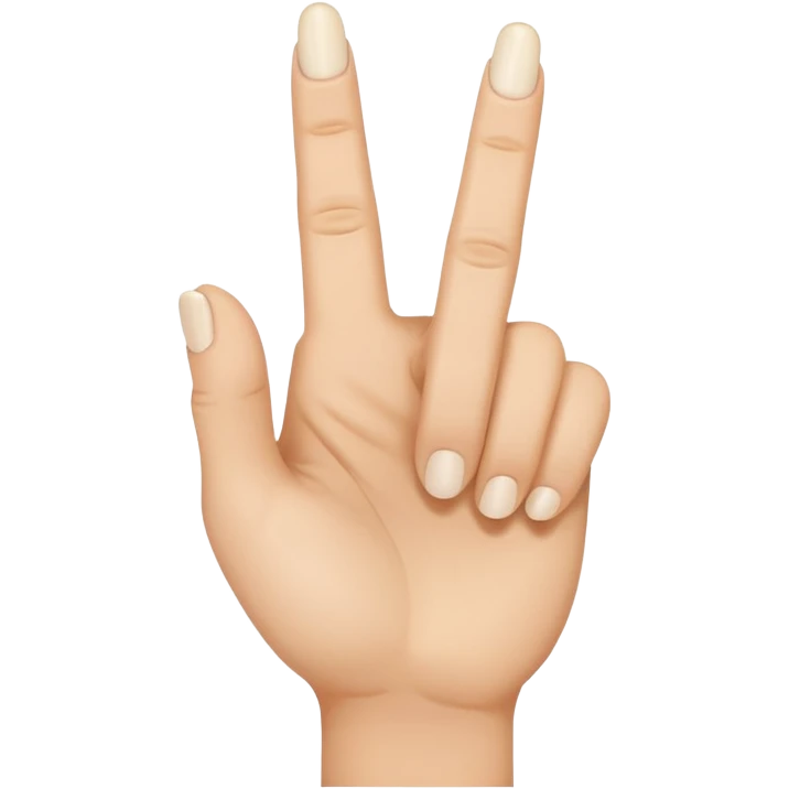 Middle finger emoji