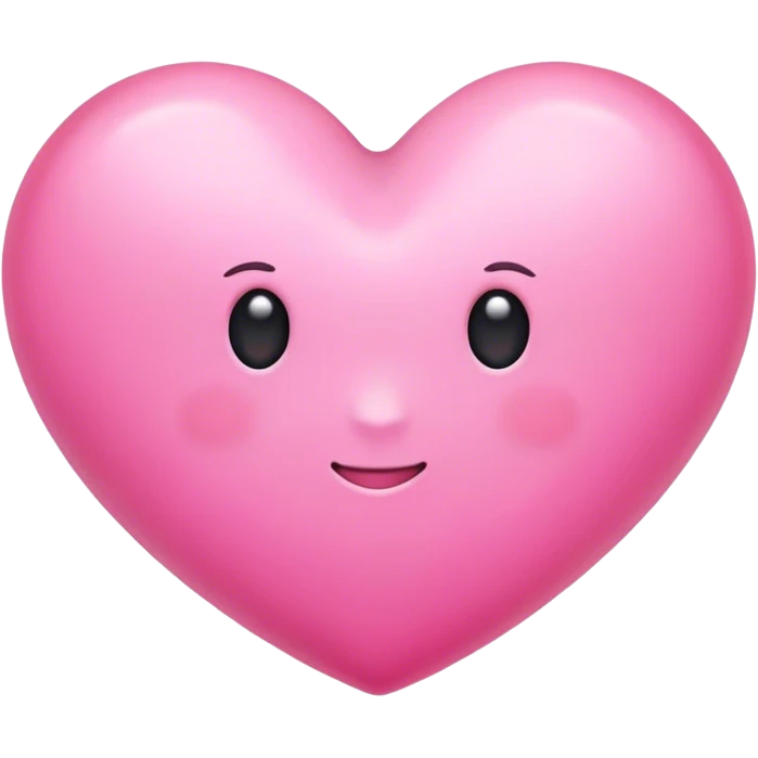 Pink heart emoji