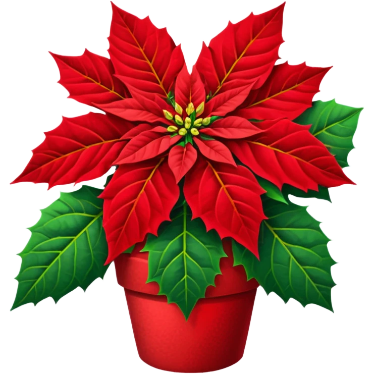 poinsettia emoji