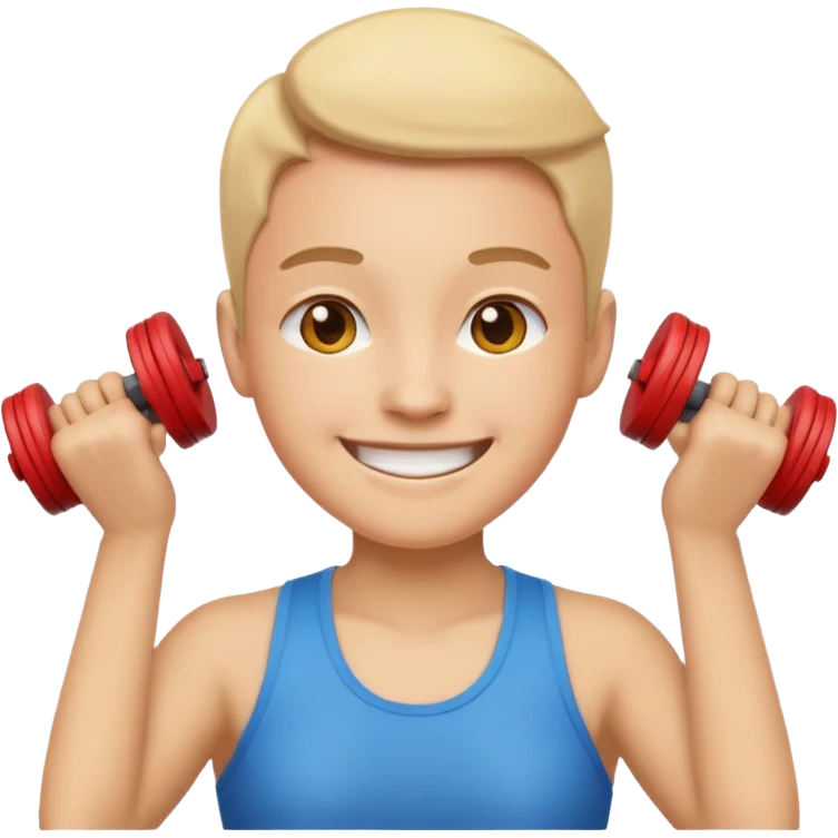 Exercício emoji aesthetic emoji