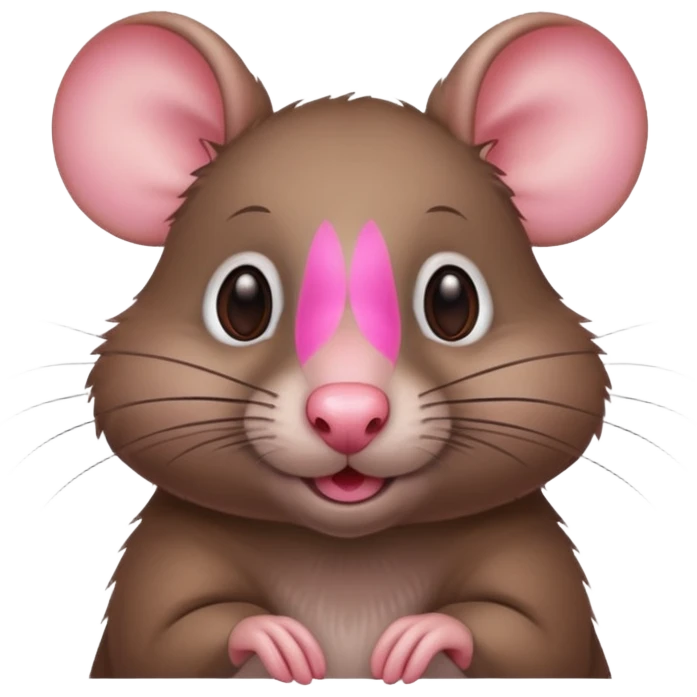 Make a gay rat emoji