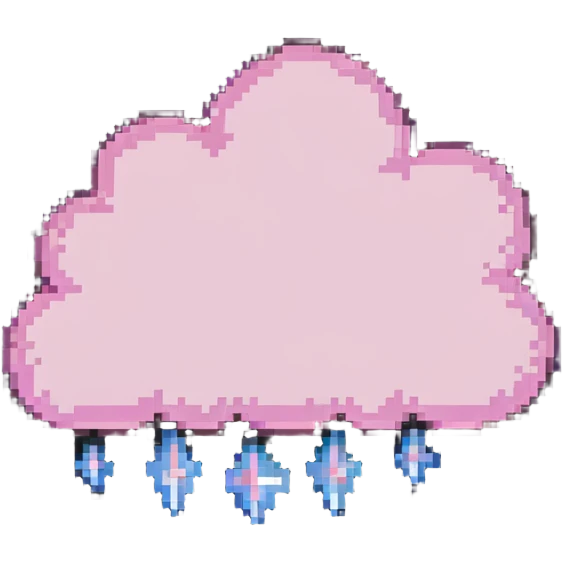 pink cloud emoji