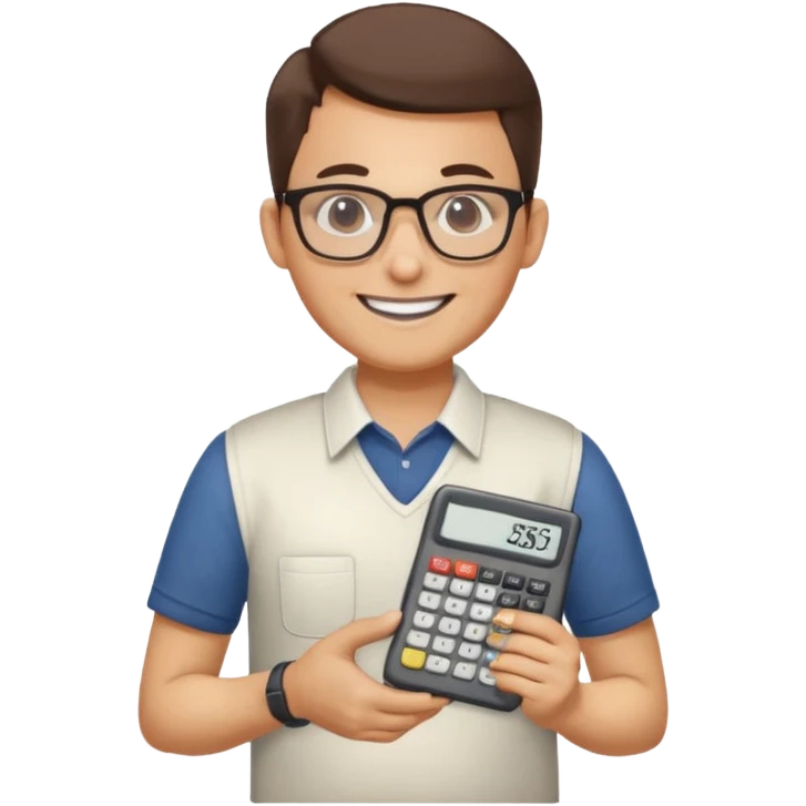 imagenes de una contador en caricatura y que mencione conta 365 emoji