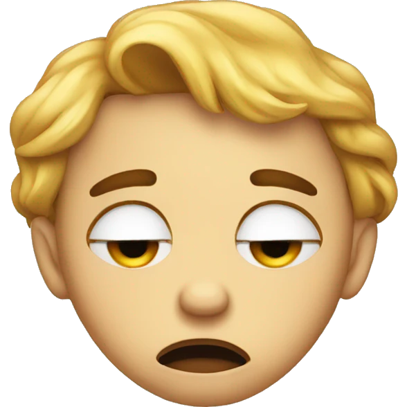 Very sad crying emoji emoji
