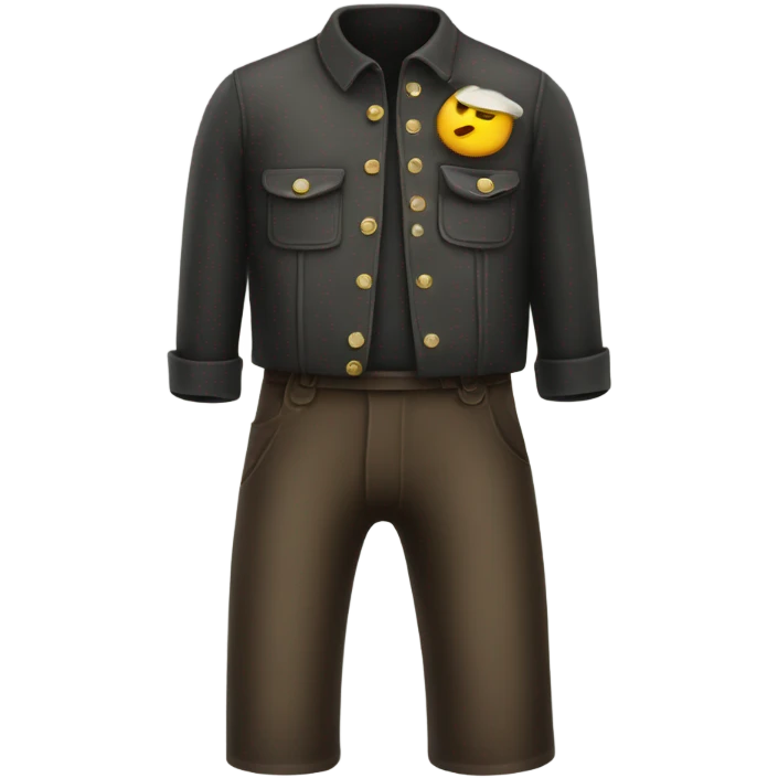 Lederhose  emoji