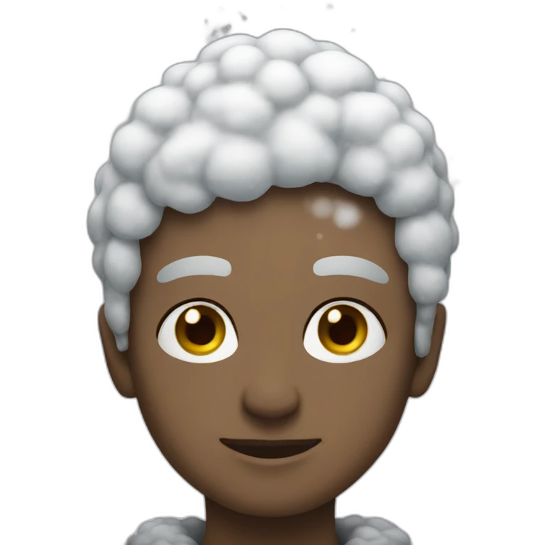 snowy weather emoji