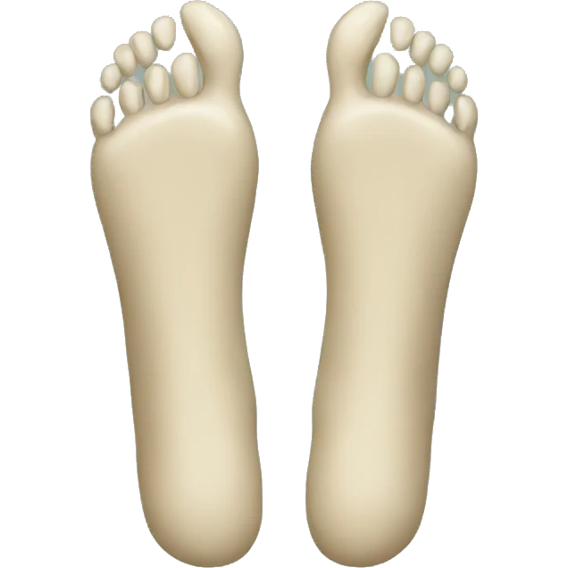 llama feet emoji
