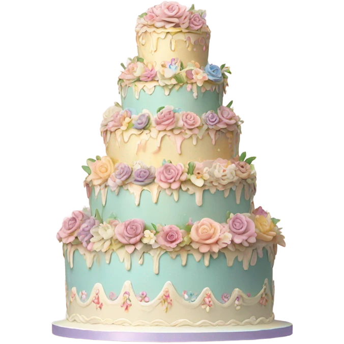 Aesthetic birthday cake emoji
