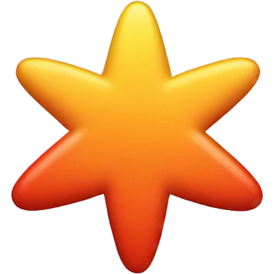 a colored asterisk #ec67f6 emoji