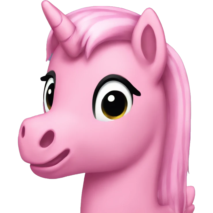 Pink pone emoji