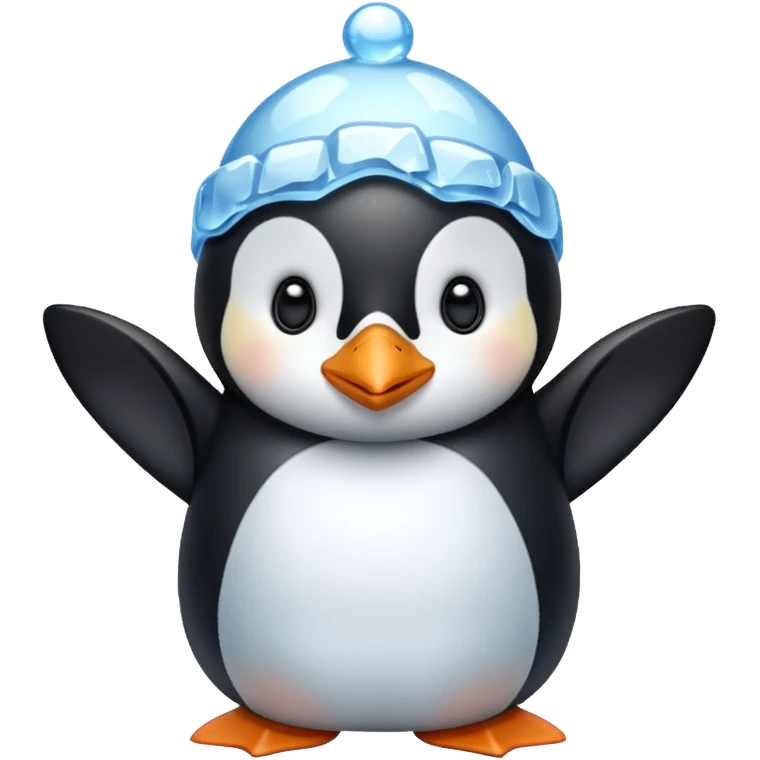 A Penguin With Ice Over Their Heads

 emoji