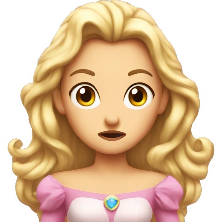 princess angry emoji