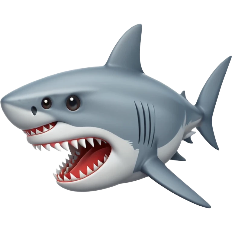 shark attacking  emoji