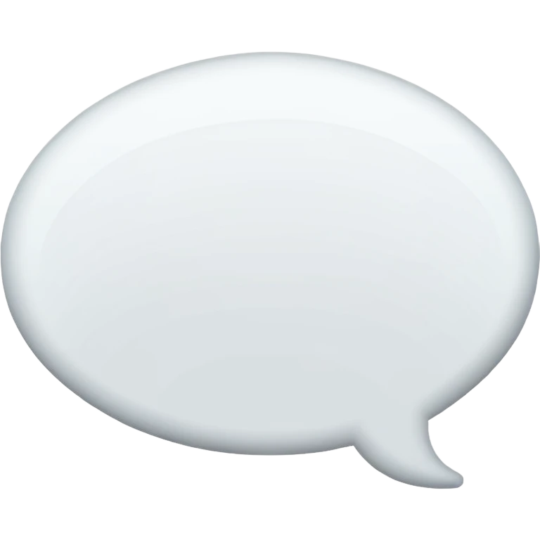 Thought speech bubble emoji