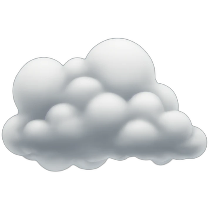 Clouds  emoji