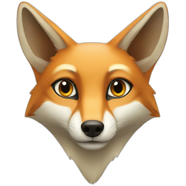 Egyptian fox emoji