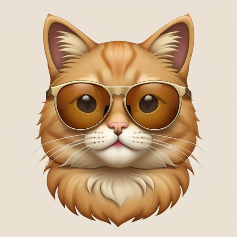 Cat wearing sunglasses emoji