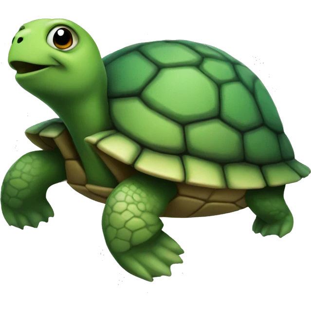 Turtle on its back emoji